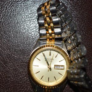 Pulsar Two Tone Women's Watch